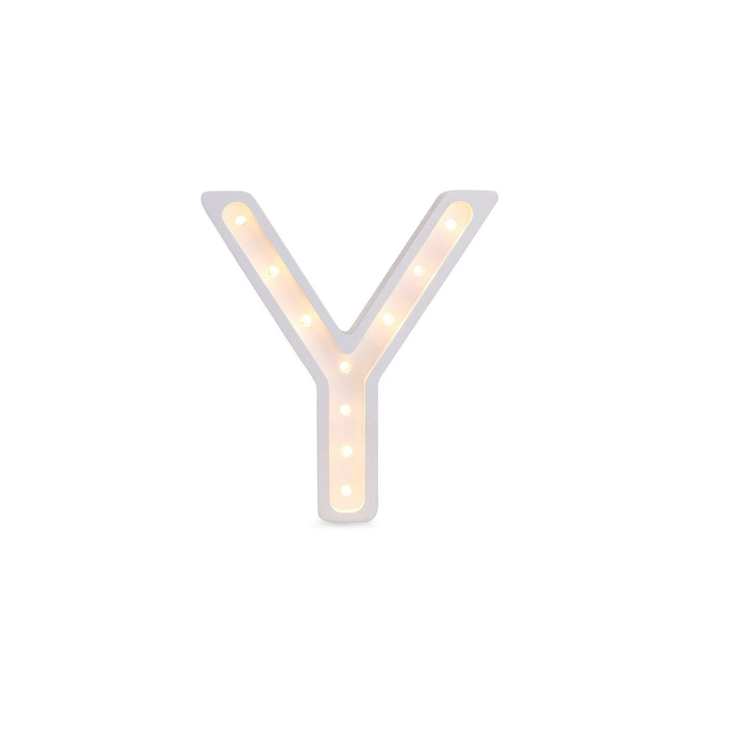 Handmade Wooden Night Light (Letter Y) - Tiny Tugz™