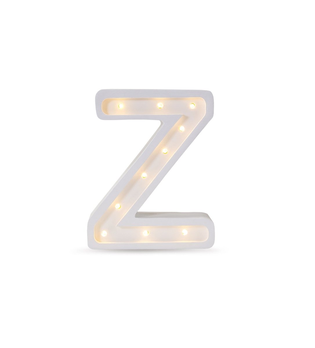 Handmade Wooden Night Light (Letter Z) - Tiny Tugz™