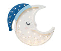 Handmade Wooden Night Light (Moon) - Tiny Tugz™