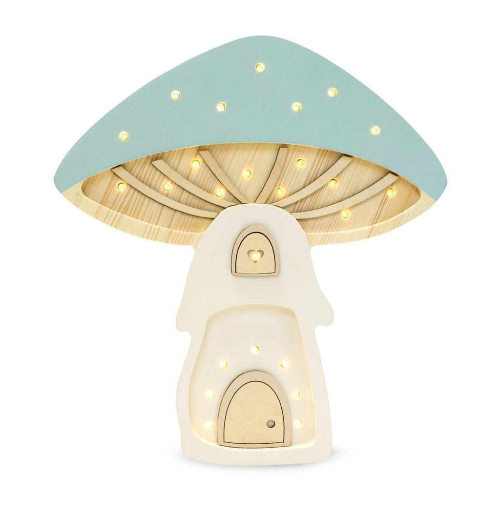 Handmade Wooden Night Light (Mushroom) - Tiny Tugz™