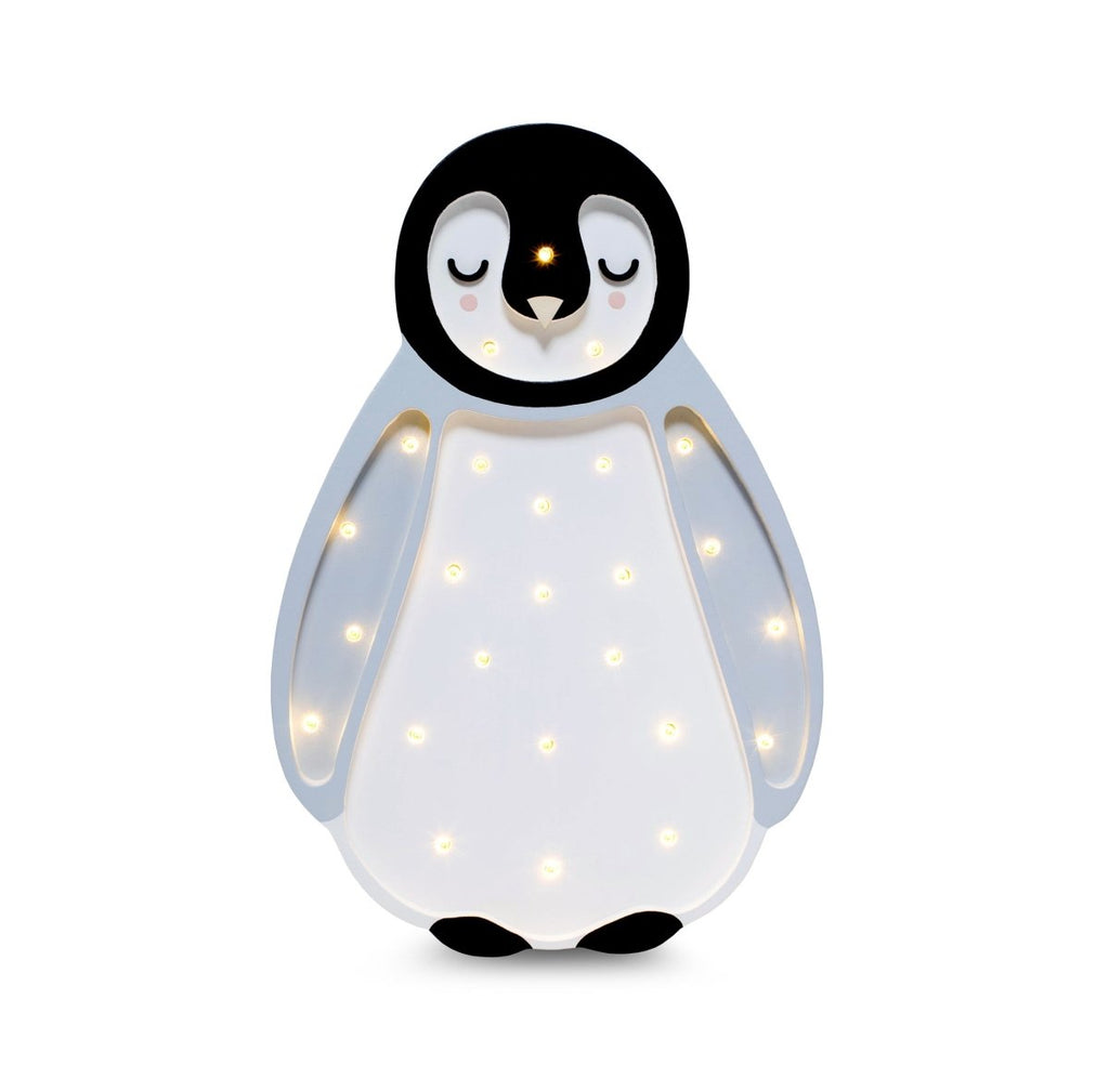 Handmade Wooden Night Light (Penguin) - Tiny Tugz™