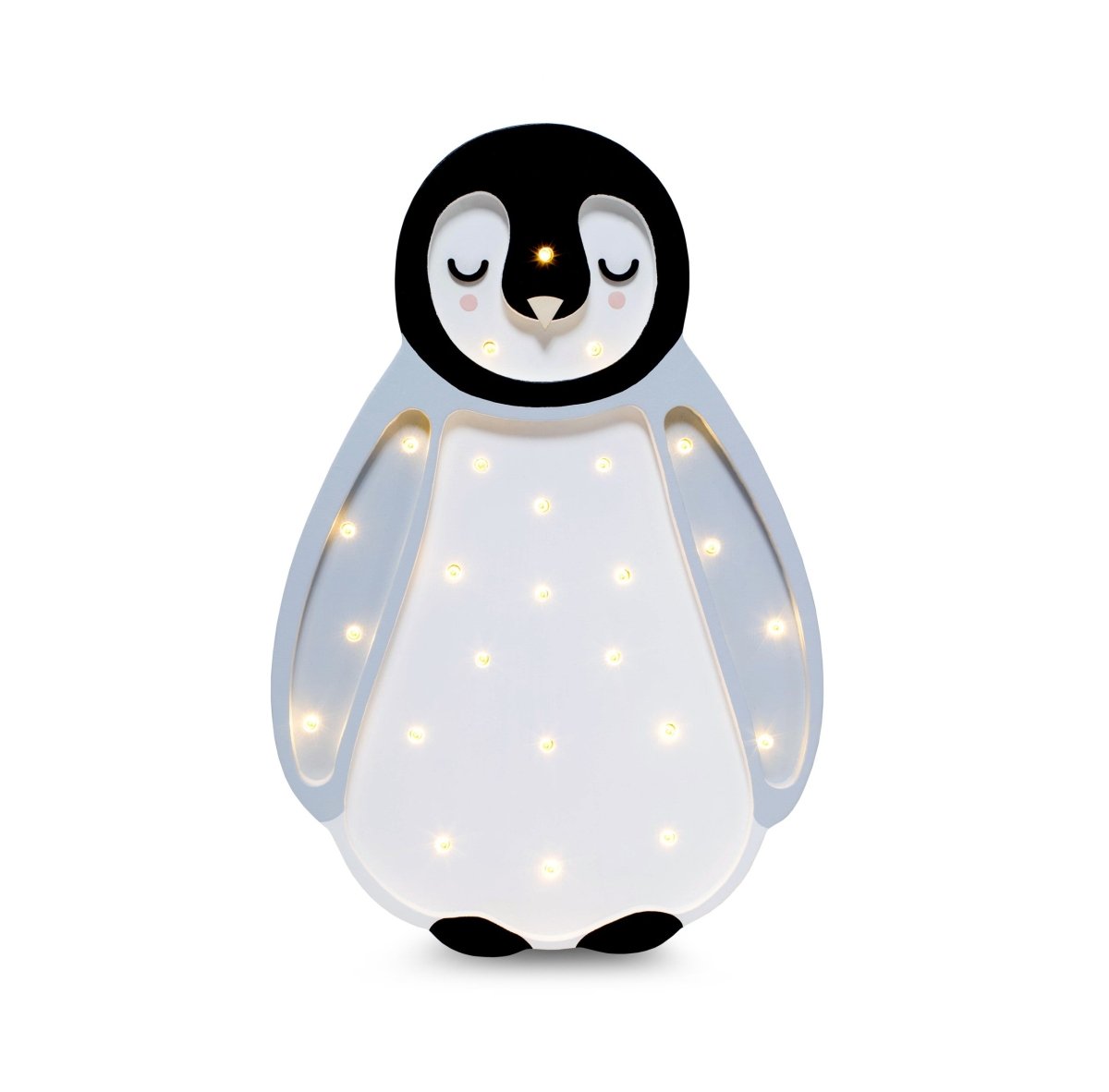 Handmade Wooden Night Light (Penguin) - Tiny Tugz™