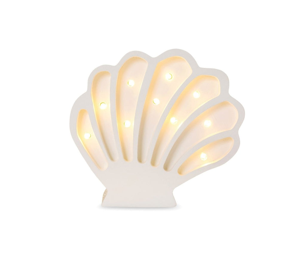 Handmade Wooden Night Light (Seashell) - Tiny Tugz™