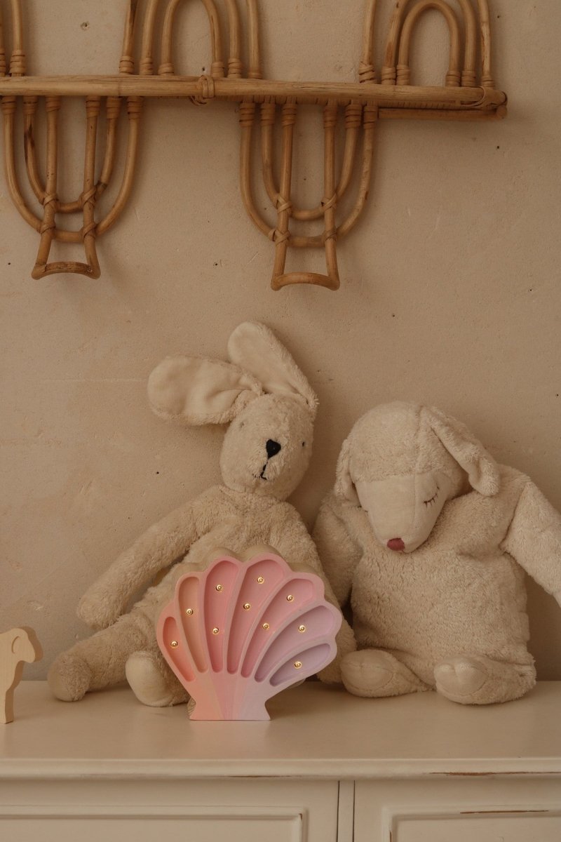 Handmade Wooden Night Light (Seashell) - Tiny Tugz™