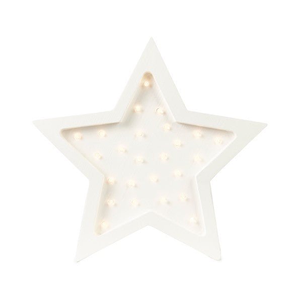 Handmade Wooden Night Light (Star) - Tiny Tugz™