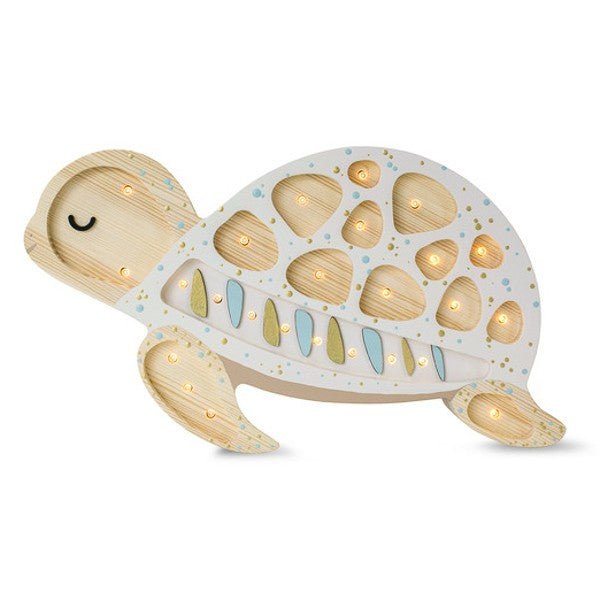 Handmade Wooden Night Light (Turtle) - Tiny Tugz™