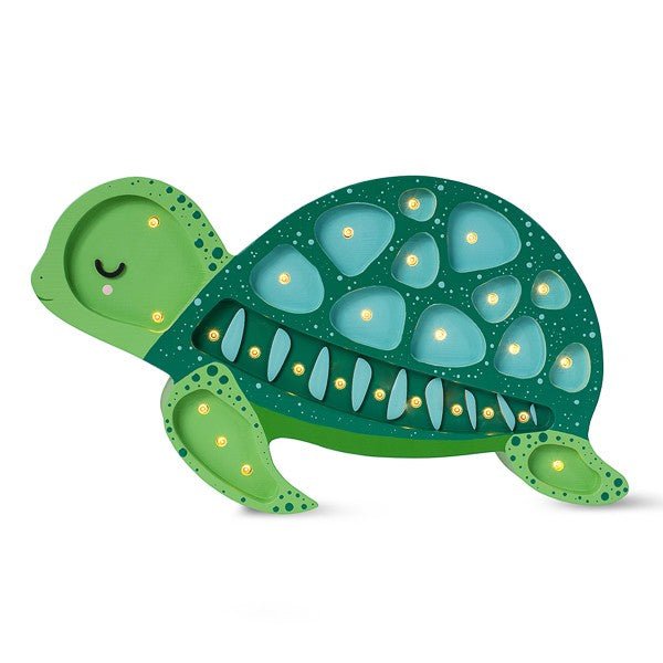 Handmade Wooden Night Light (Turtle) - Tiny Tugz™