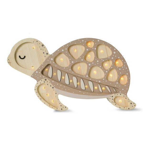 Handmade Wooden Night Light (Turtle) - Tiny Tugz™