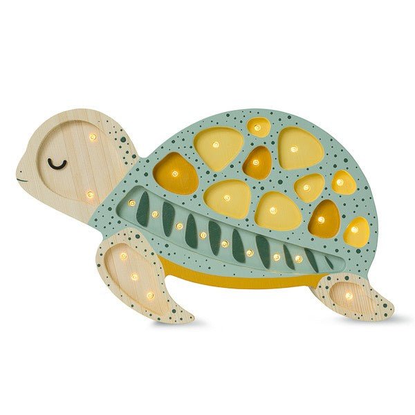 Handmade Wooden Night Light (Turtle) - Tiny Tugz™