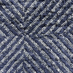 Big Linen Towel - Blue Fishbone