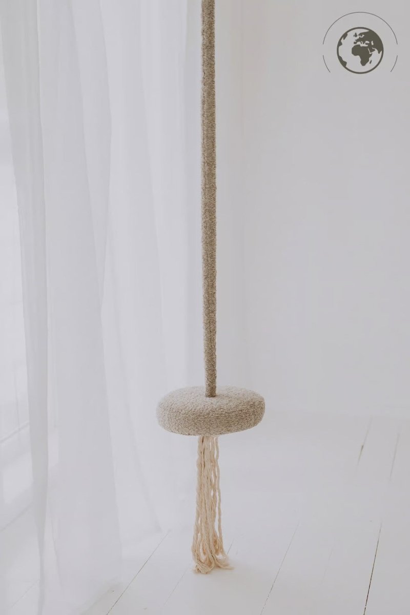 HopOn Swing - Bouclé Pearl White - Tiny Tugz™