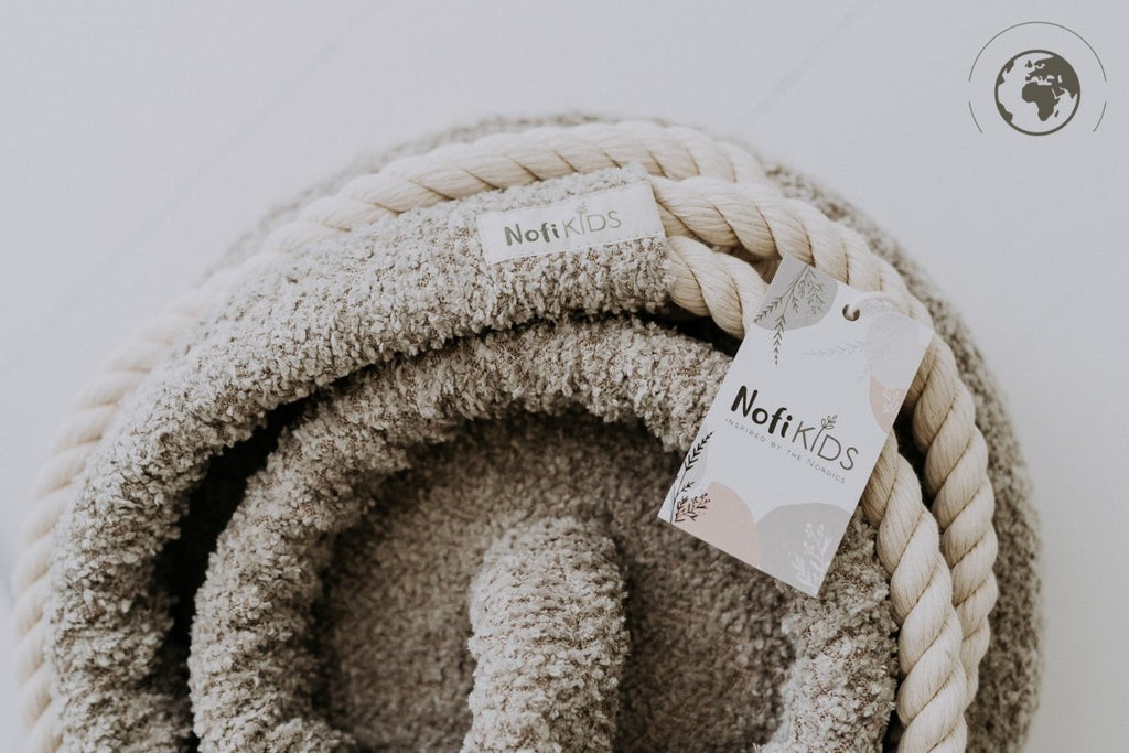 HopOn Swing - Bouclé Sand - Tiny Tugz™