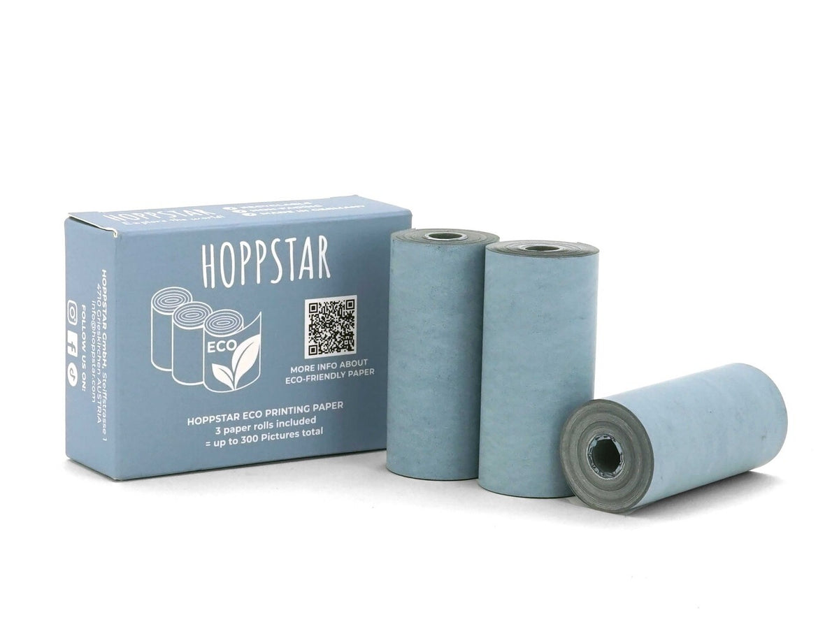 Hoppstar 3x Paper Rolls – Eco, pack front view