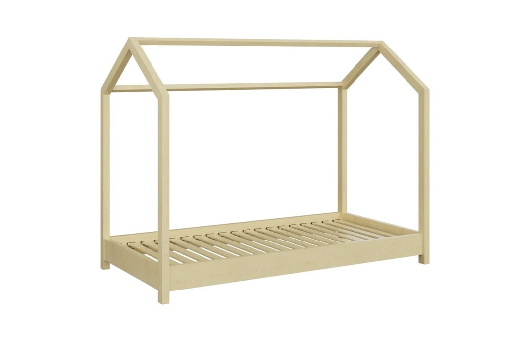 House Bed Bella - Solid FSC Pine Kids' Bed - Natural - Tiny Tugz™