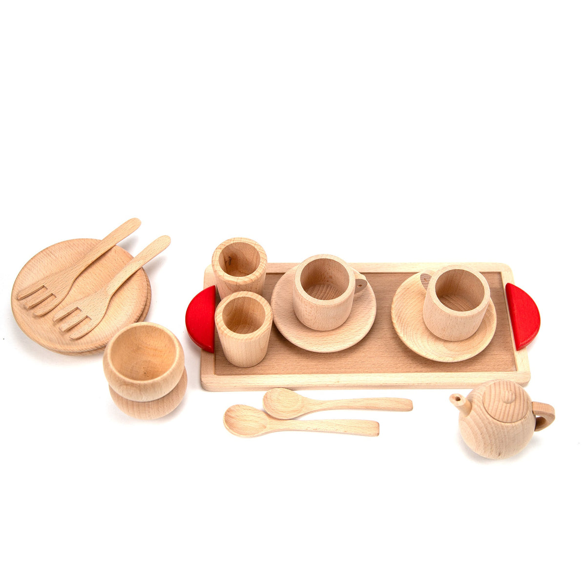 Wooden Toy - Tea Set