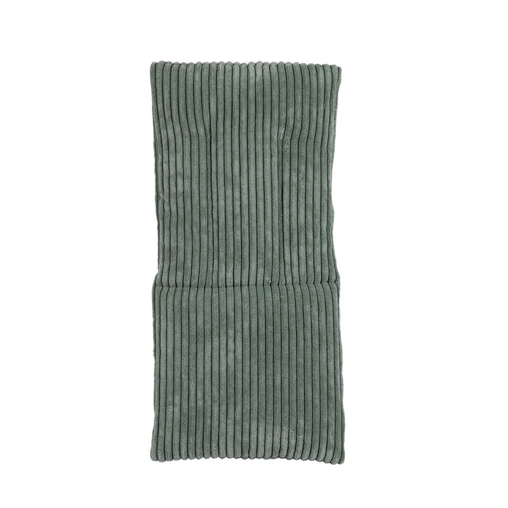 Indoor Baby Swing with Square Backrest - Ribbed Corduroy & Wood, from 6 Months (Olive Green) - Tiny Tugz™