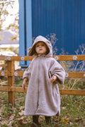 Kids 100% Merino Wool Car Poncho – Car Seat Safe (Lamb) - Tiny Tugz™