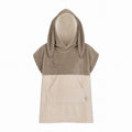 Kids Bamboo & Cotton Blend Poncho (Beige Bunny) - Tiny Tugz™
