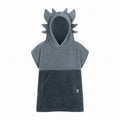 Kids Bamboo & Cotton Blend Poncho (Dragon) - Tiny Tugz™