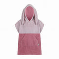Kids Bamboo & Cotton Blend Poncho (Pink Bunny) - Tiny Tugz™