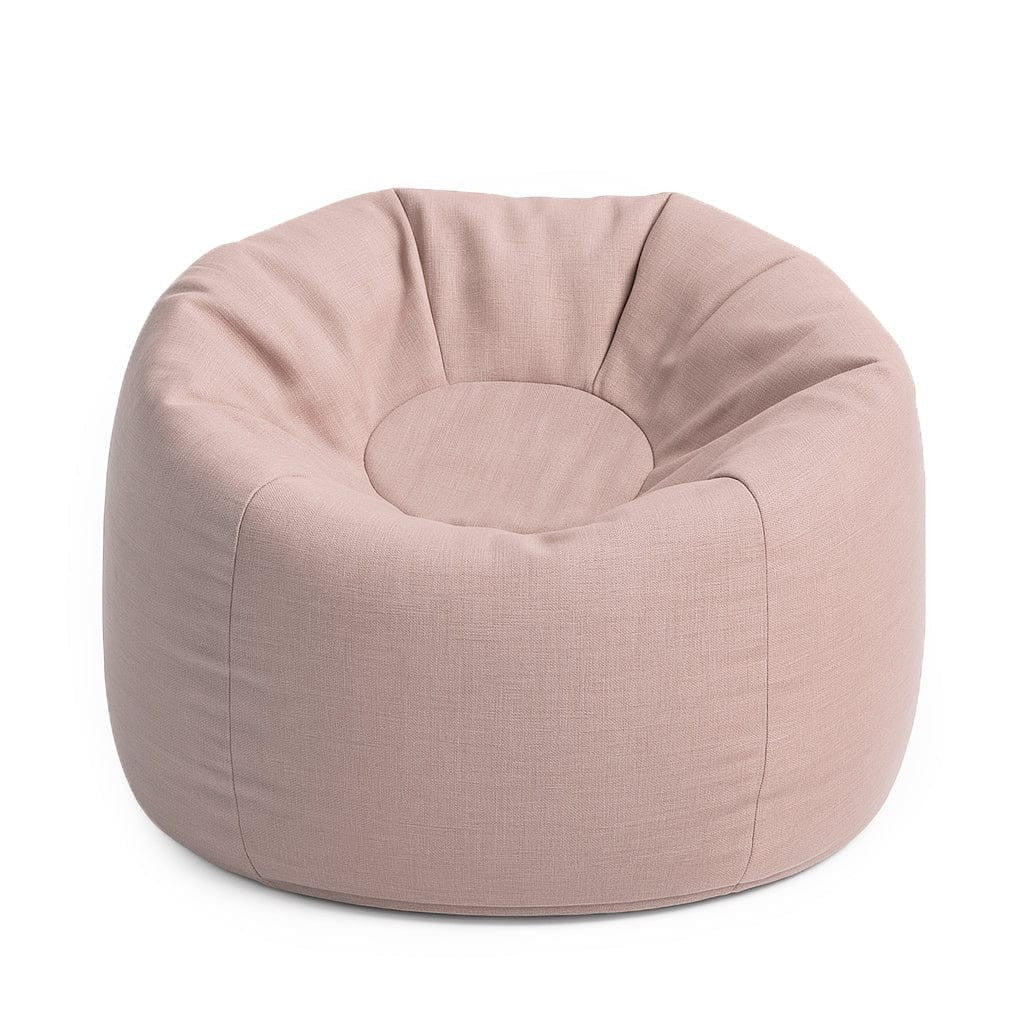 Kids Bean Bag Floreo - Indoor & Outdoor, Water & UV Resistant (Rosy Pink) - Tiny Tugz™
