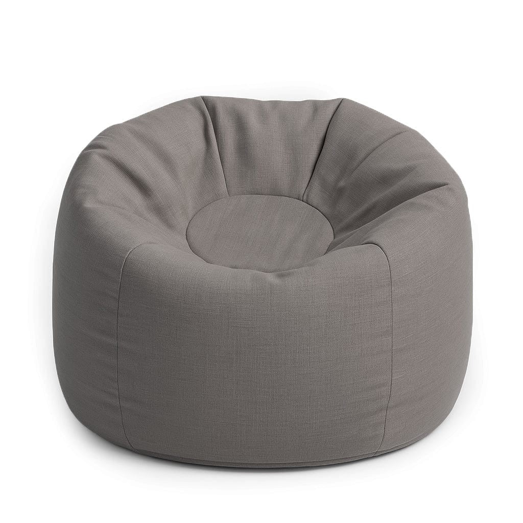 Kids Bean Bag Floreo - Indoor & Outdoor, Water & UV Resistant (Taupe) - Tiny Tugz™