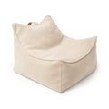 Kids Beanbag Pouf - Slimcord Corduroy (Beige) - Tiny Tugz™