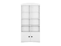 Kids' Bookshelf Julia Double - Heart Cut-Outs - White - Tiny Tugz™