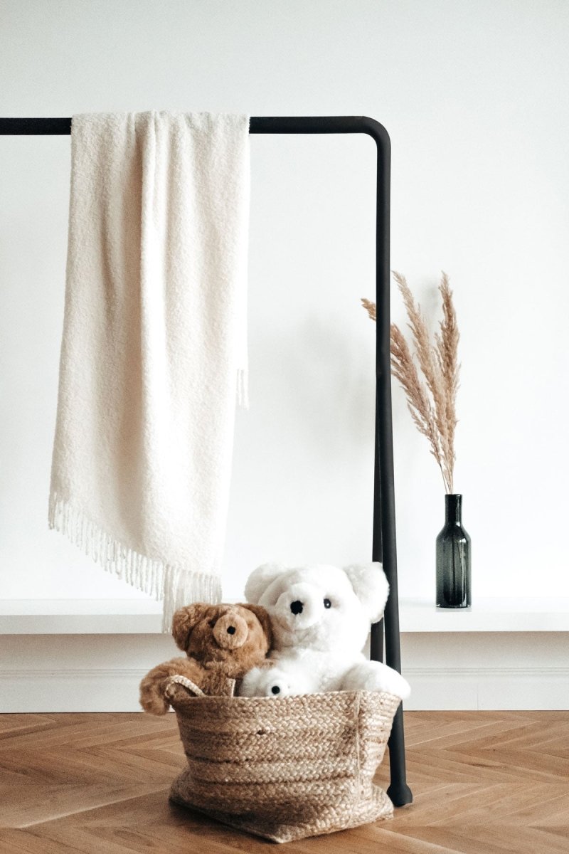 Kids Bouclé Alpaca Wool Blanket (140 x 200cm) - Tiny Tugz™
