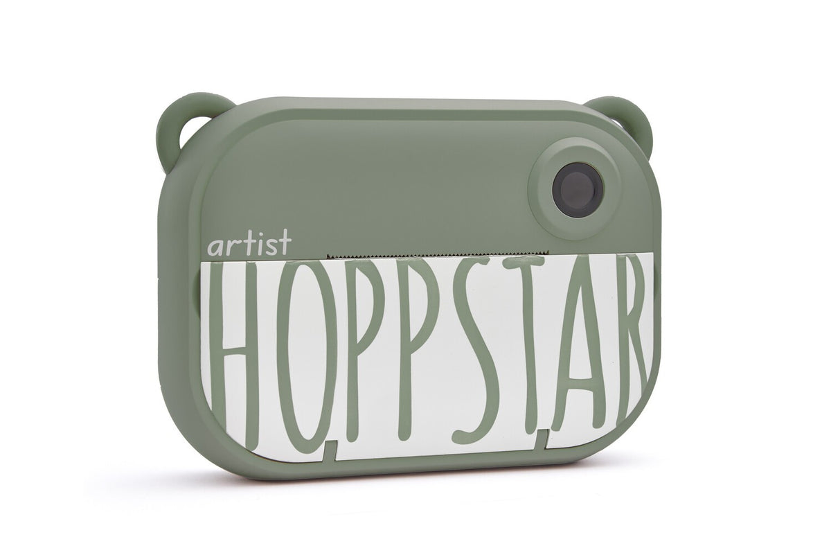 Hoppstar Kids Camera Artist – black-and-white instant photo prints ready to color in