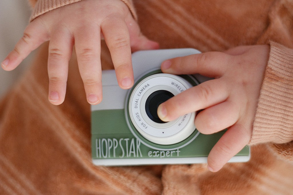 Hoppstar Kids Camera Expert – video recording mode and face detection