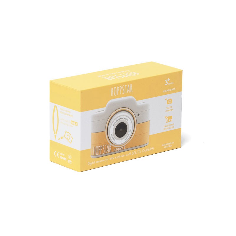 Hoppstar Kids Camera Expert – 32GB storage for up to approximately 12,900 photos