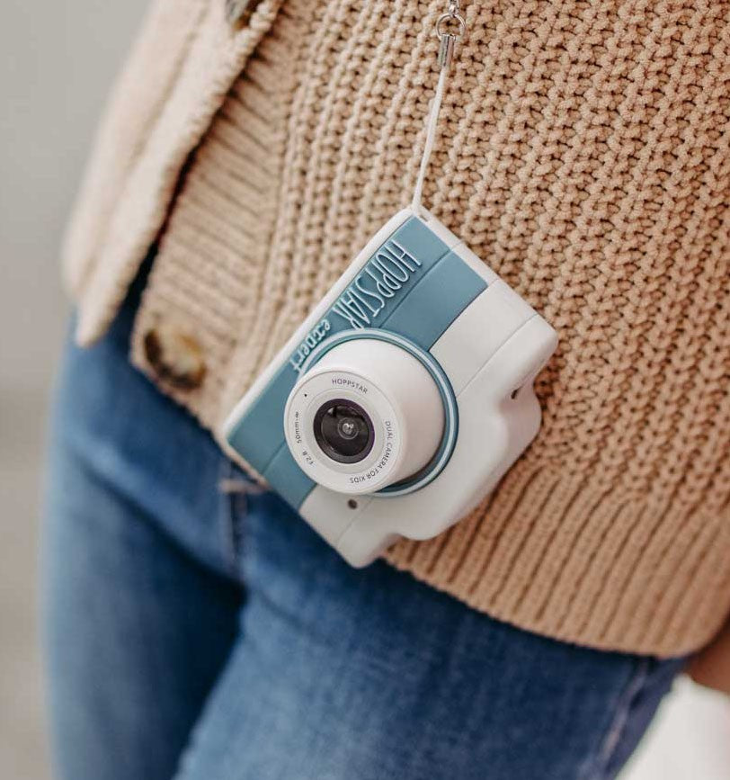Hoppstar Kids Camera Expert – available in 4 colors including Citron, Blush, Yale and Laurel