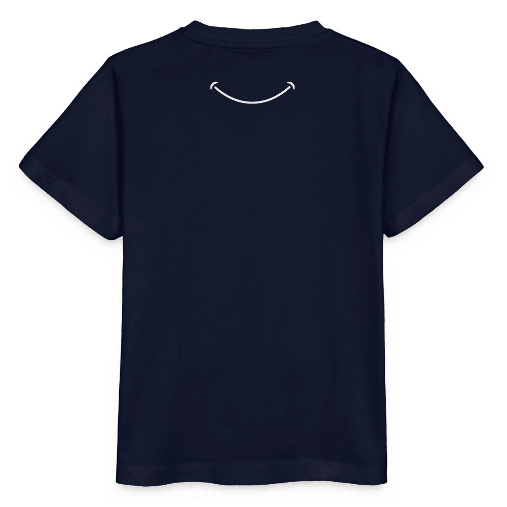 Kids Casual Organic Cotton Set (Navy T-Shirt + Grey Shorts) - Tiny Tugz™