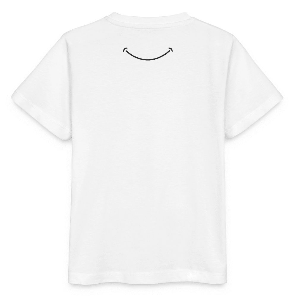 Kids Casual Organic Cotton Set (White T-Shirt + Navy Shorts) - Tiny Tugz™