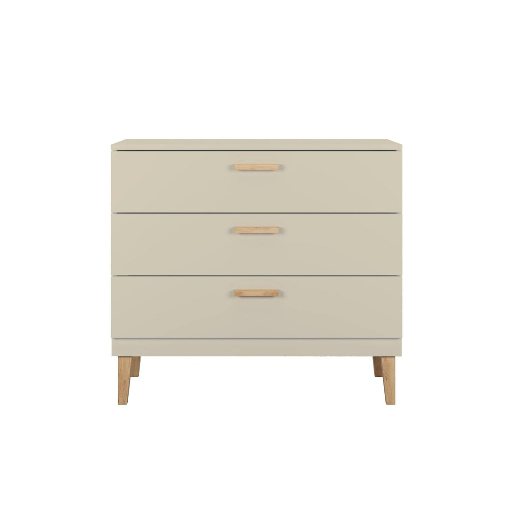 Kids' Chest of Drawers Kubi - 3 Soft-Close Drawers - Cashmere - Tiny Tugz™
