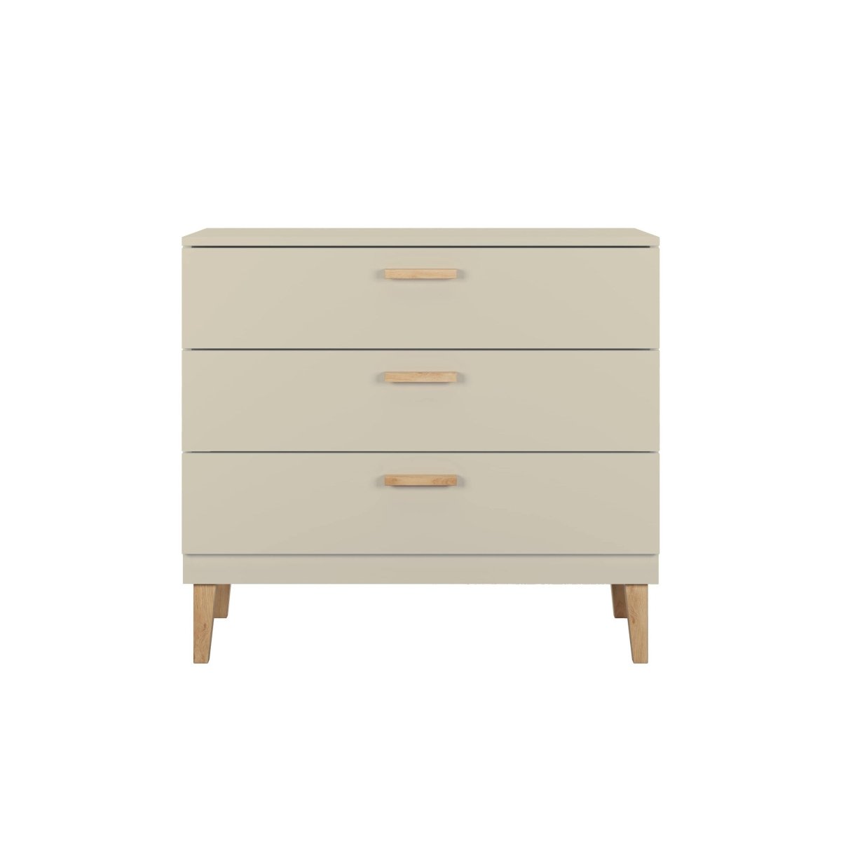 Kids' Chest of Drawers Kubi - 3 Soft-Close Drawers - Cashmere - Tiny Tugz™