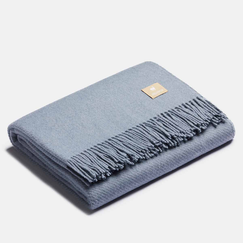 Kids Classic Recycled Alpaca Wool Blanket (150 x 200cm) - Tiny Tugz™