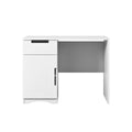 Kids' Desk Classic with Drawer & Cabinet - White - Tiny Tugz™