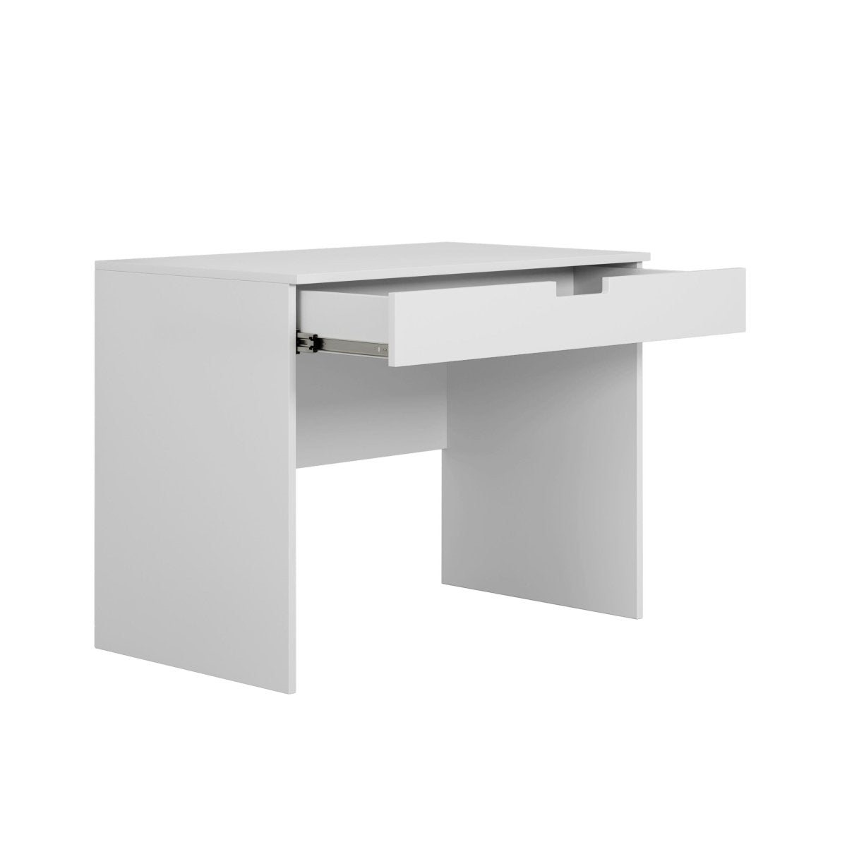 Kids' Desk Tomi 100x60 with Drawer - White - Tiny Tugz™