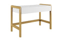 Kids' Desk Victor with Soft-Close Drawer - White & Solid Oak - Tiny Tugz™