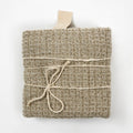 Kids Extra Large 100% Linen Bath Towel (Textured Grey) - Tiny Tugz™