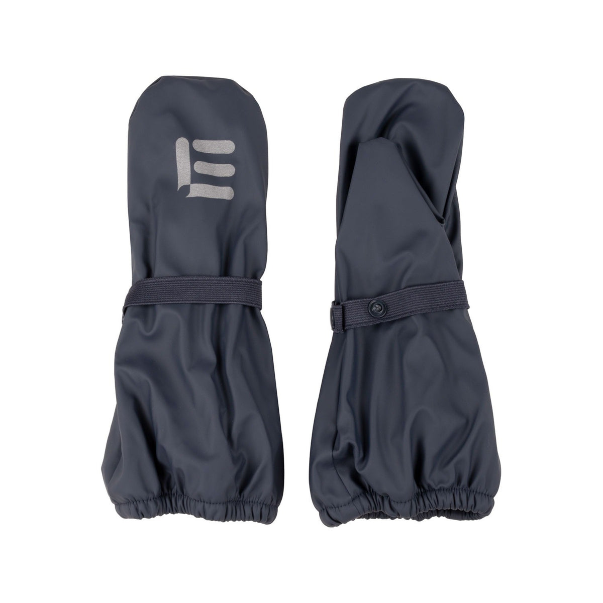 Kids’ Fleece-Lined Rain Mittens – Blue - Tiny Tugz™