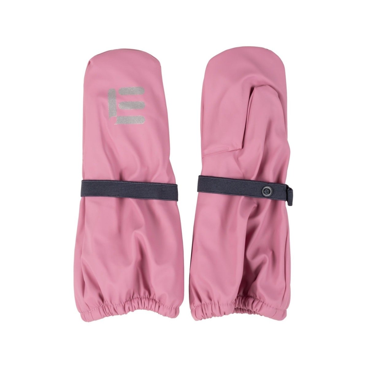 Kids’ Fleece-Lined Rain Mittens – Pink - Tiny Tugz™