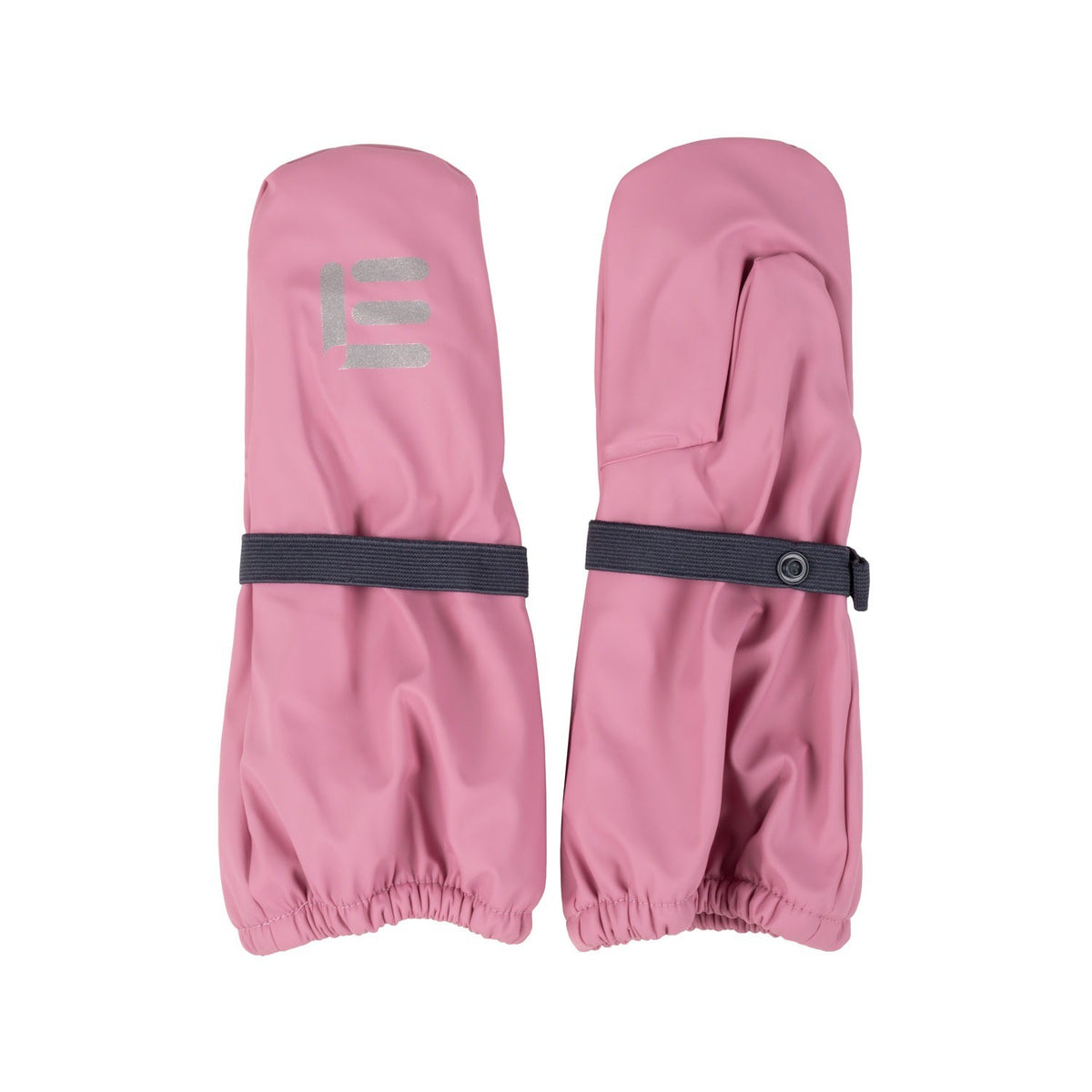 Kids’ Fleece-Lined Rain Mittens – Pink - Tiny Tugz™