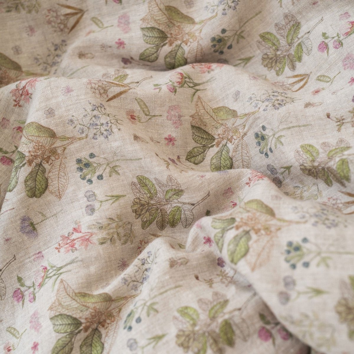 Kids’ Linen Duvet Cover Set (Botany) – 100% Linen, Handmade - Tiny Tugz™