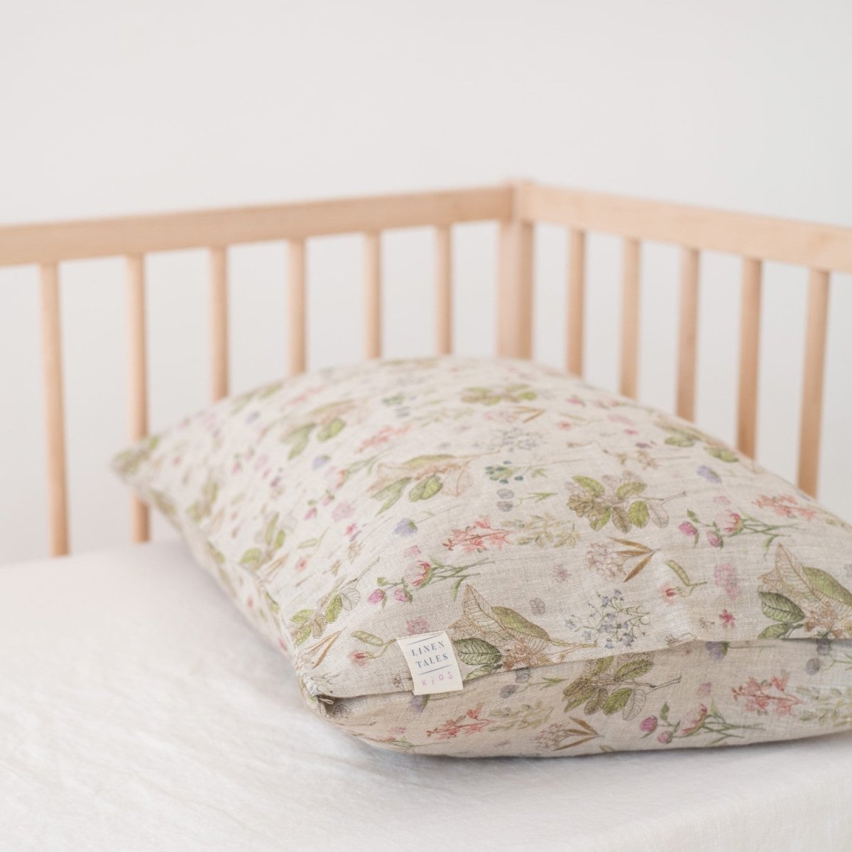 Kids’ Linen Duvet Cover Set (Botany) – 100% Linen, Handmade - Tiny Tugz™