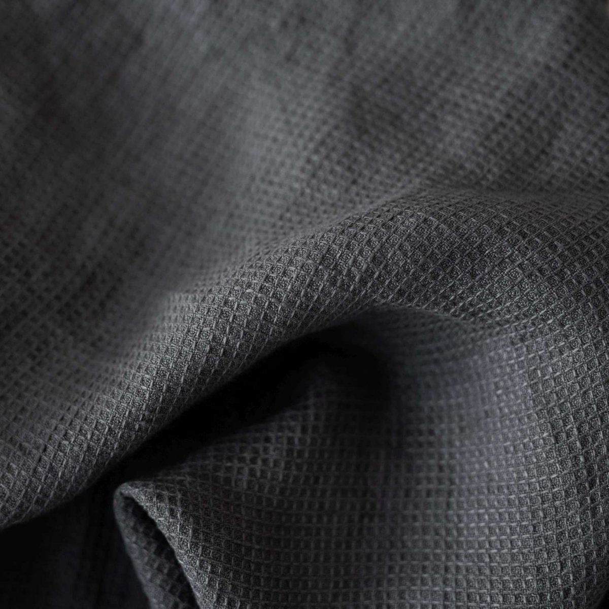 Kids’ Linen Towel Collection (Charcoal) – 100% Waffle Linen, Handmade - Tiny Tugz™