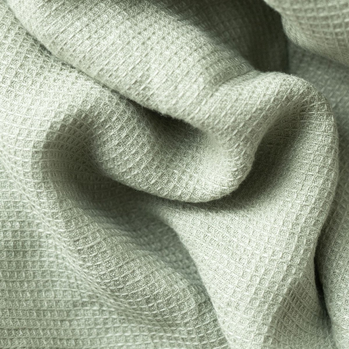 Kids’ Linen Towel Collection (Sage) – 100% Waffle Linen, Handmade - Tiny Tugz™