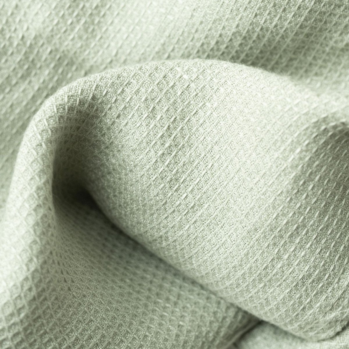 Kids’ Linen Towel Collection (Sage) – 100% Waffle Linen, Handmade - Tiny Tugz™